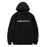 Game Day Fit Black Hoodie